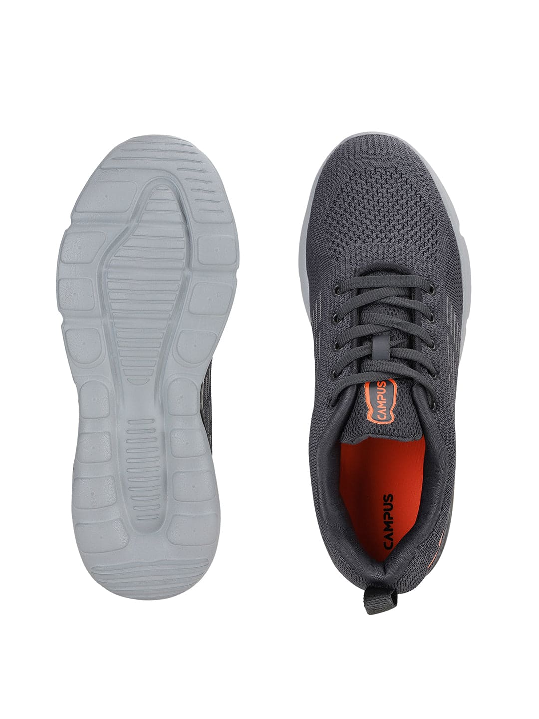 SOIL Grey Men's Sports Shoes - Image 4