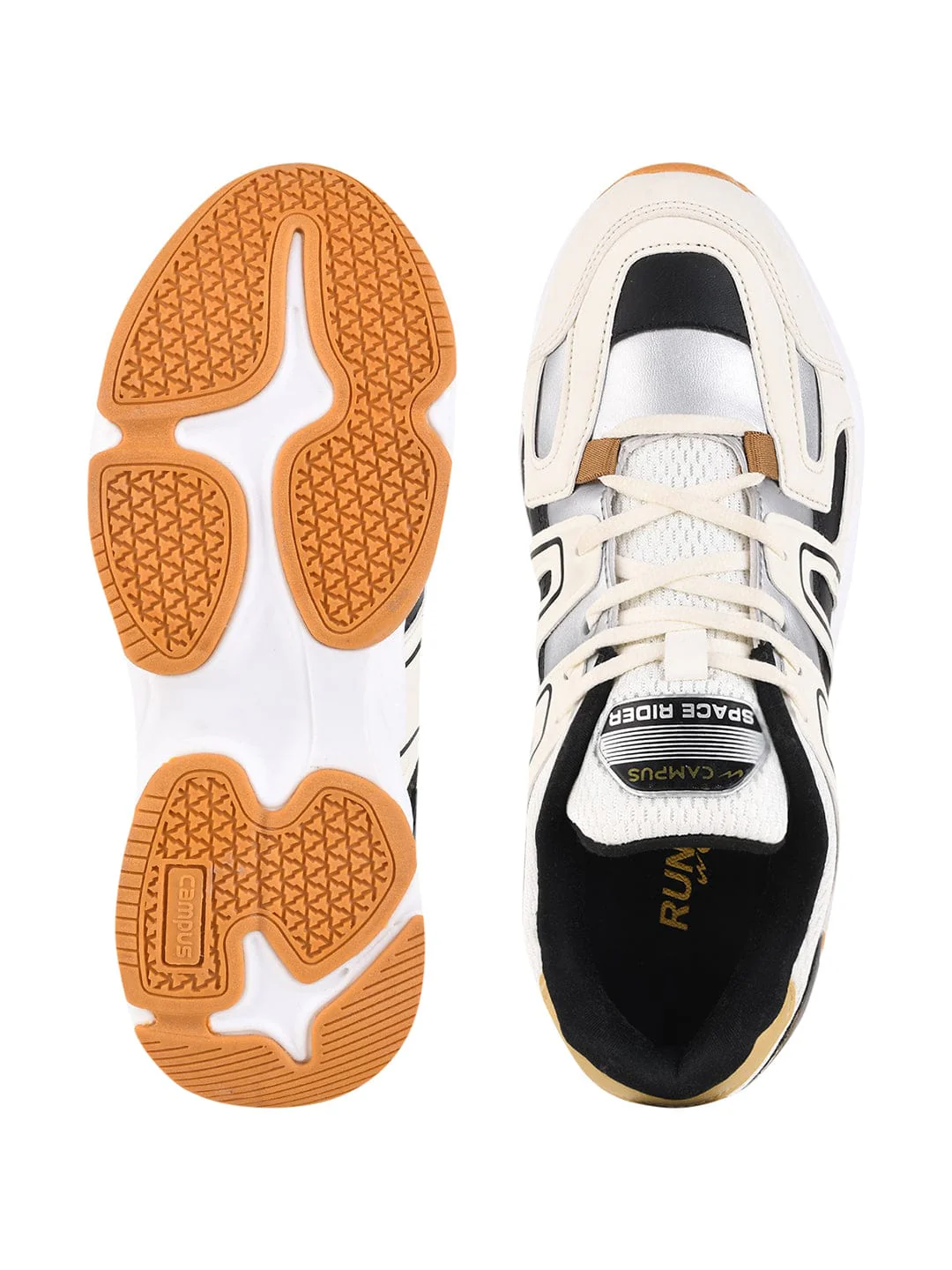 SPACE-RIDER White Men's Sneakers - Image 5