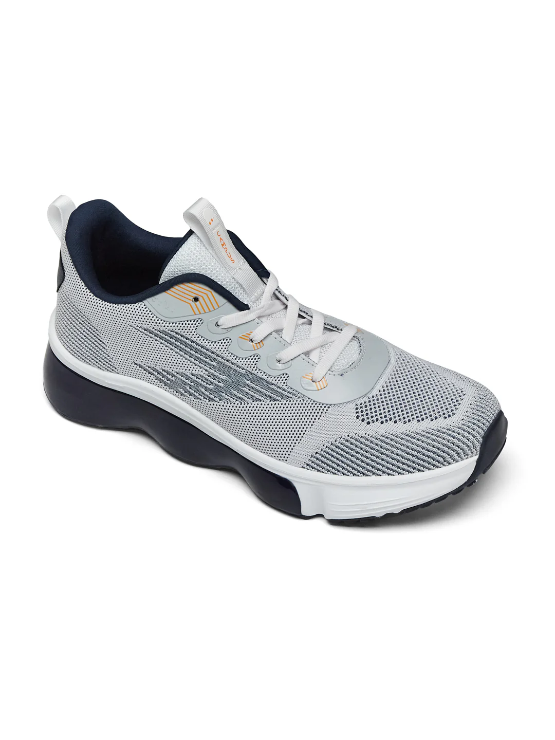SPADE White Men's Running Shoes - Image 3