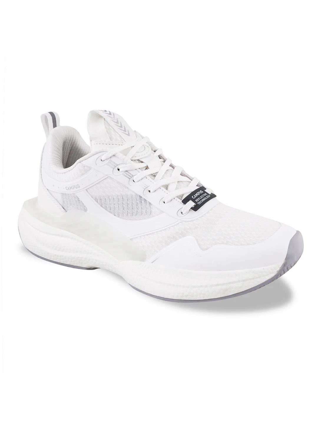 SPECK White Men's Sports Shoes - Image 2