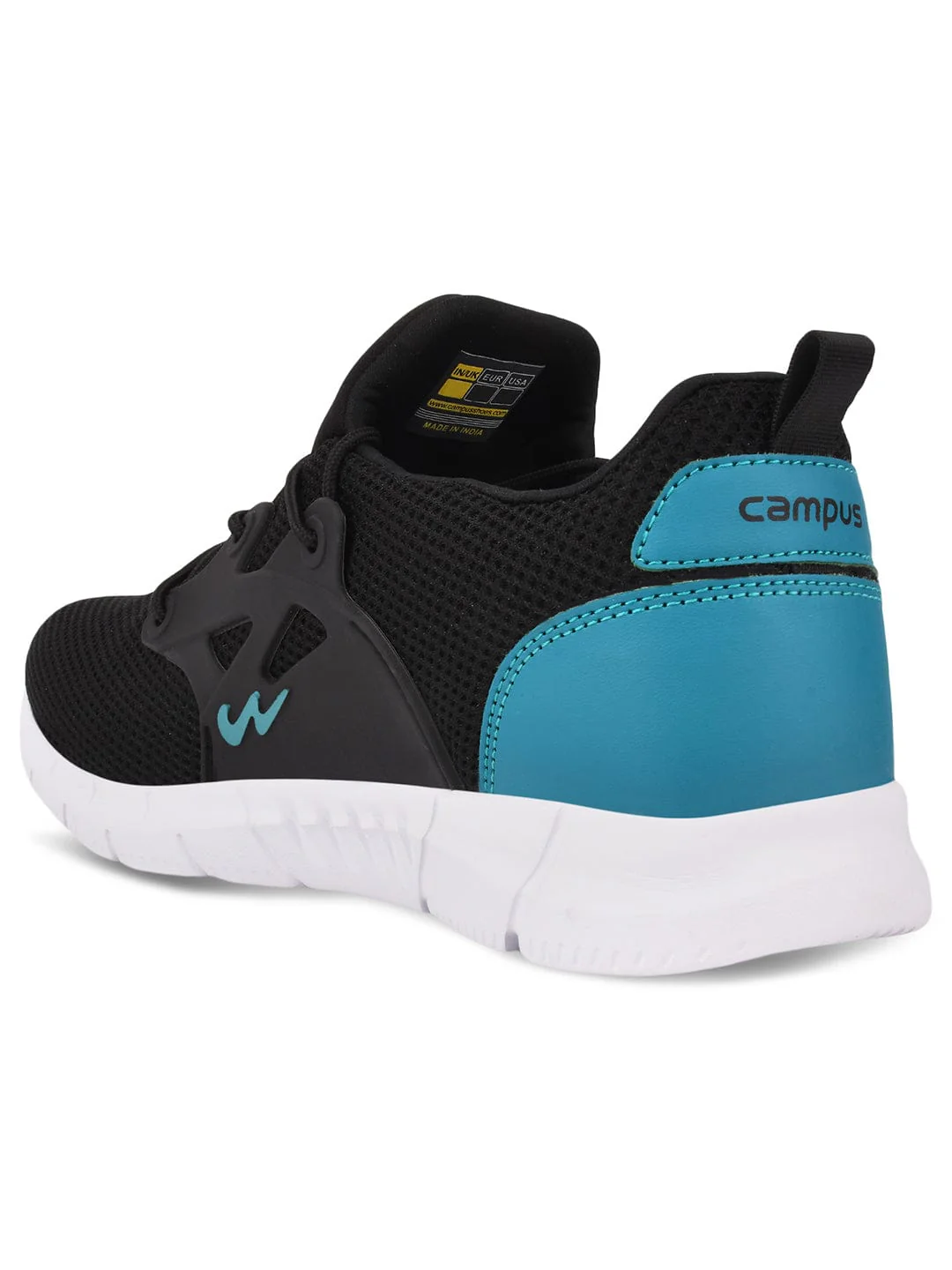 SPHERE Black Men's Running Shoes - Image 3
