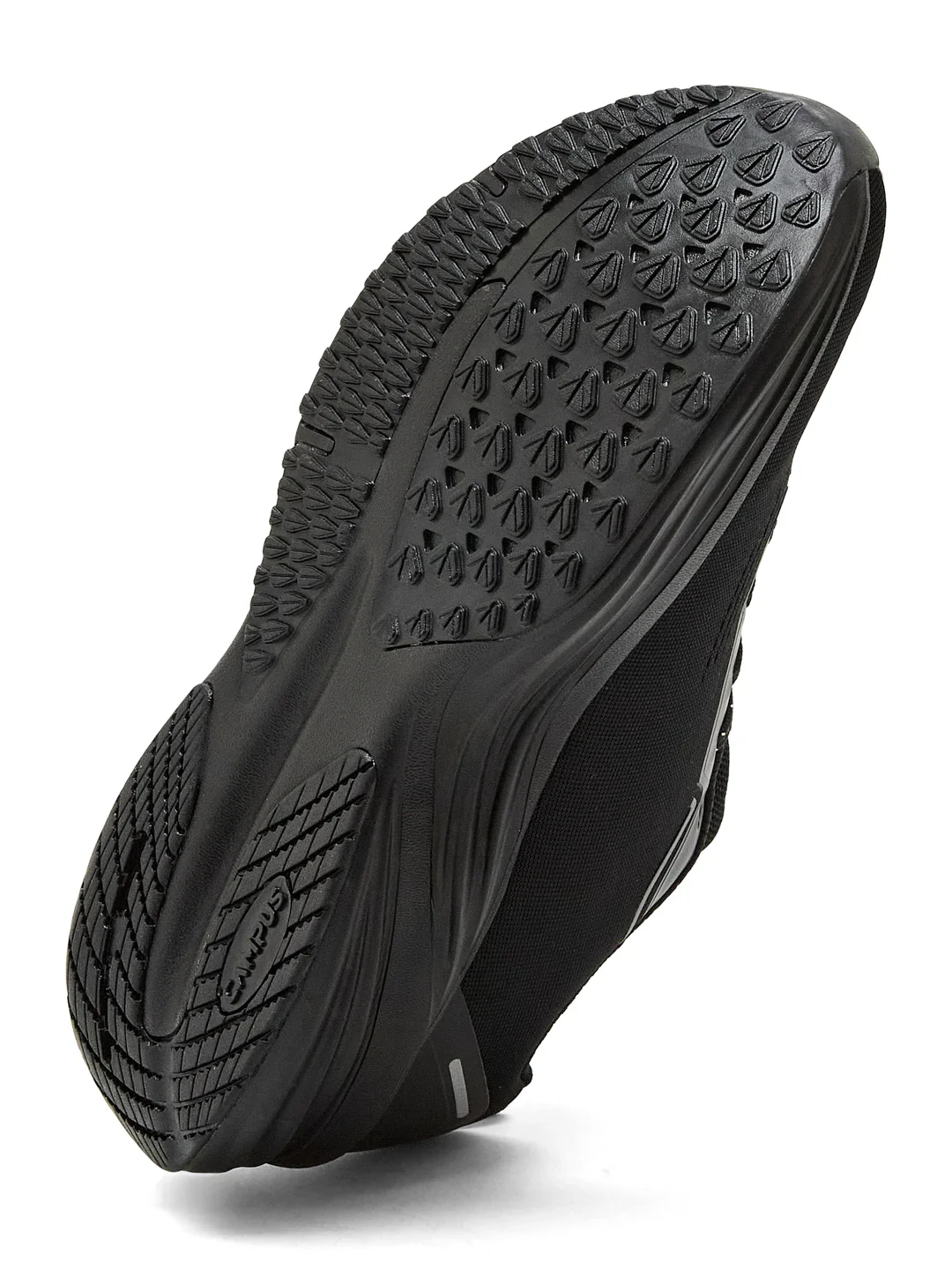 SPINE Black Men's Running Shoes - Image 4
