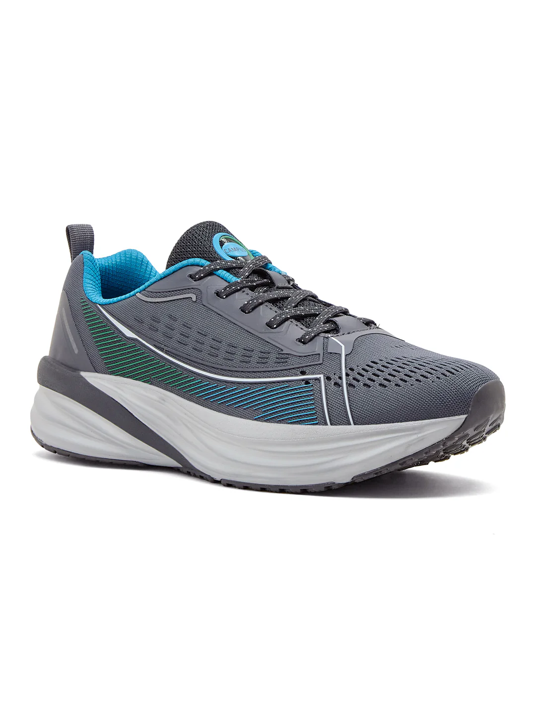 SPINE Grey Men's Running Shoes - Image 2