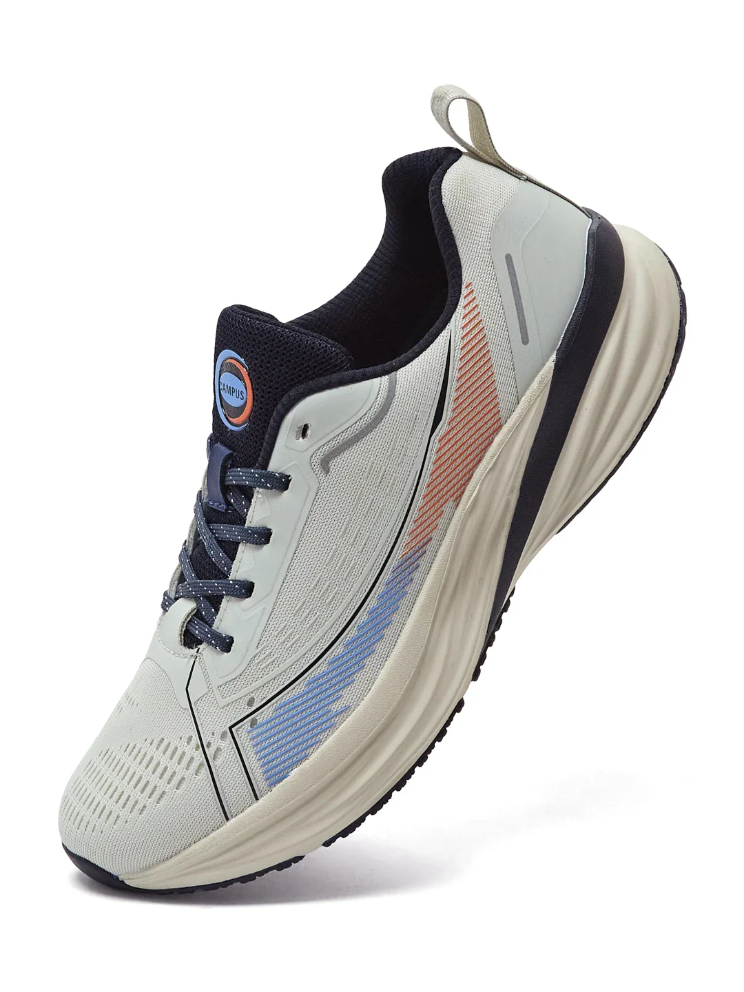 SPINE White Men's Running Shoes - Image 3