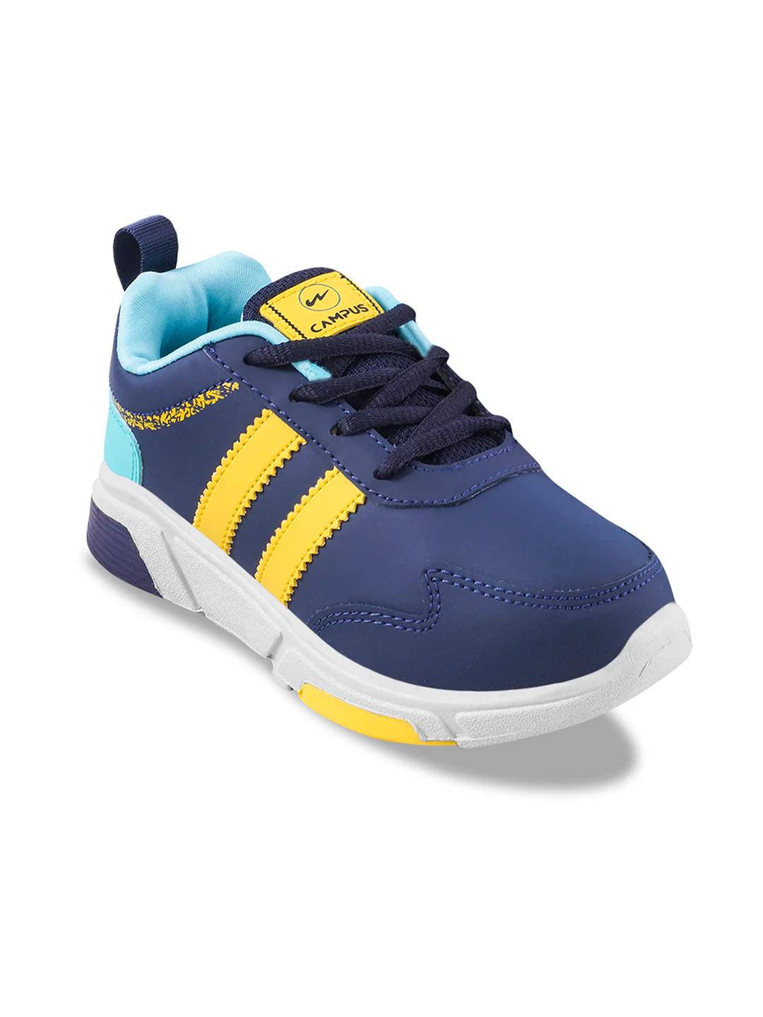 SRM-18 Navy Kid's Sports Shoes - Image 2