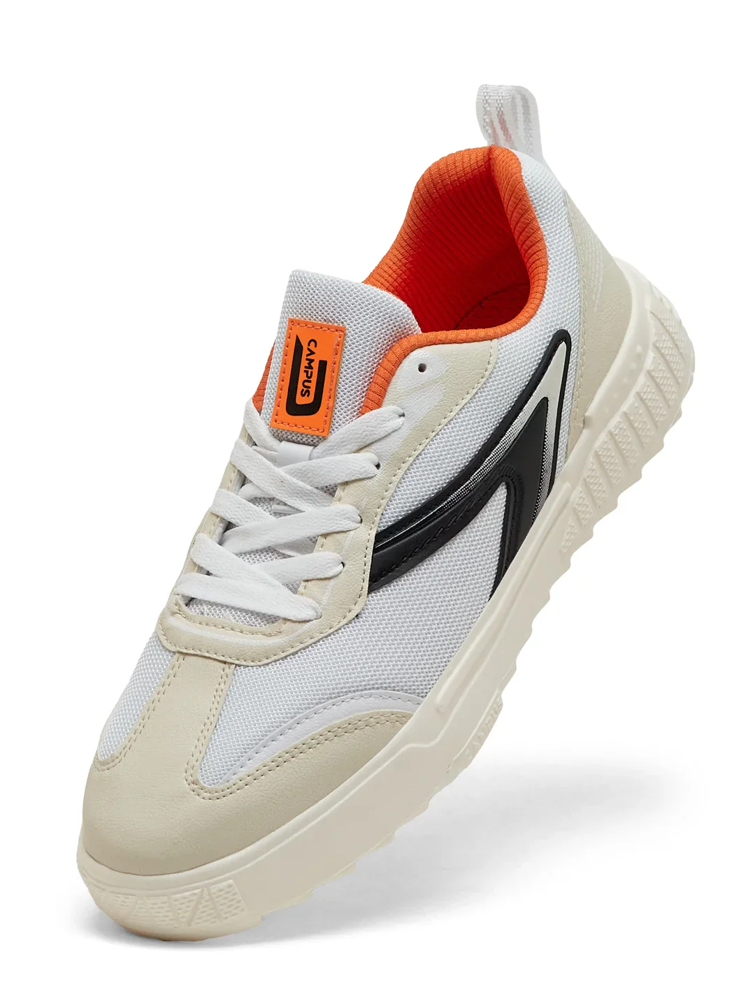 STATIC White Men's Sneakers - Image 3