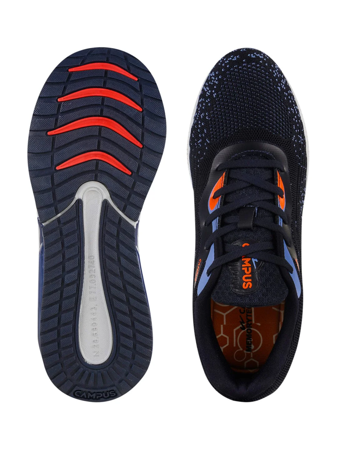 STEAM Navy Men's Running Shoes - Image 4