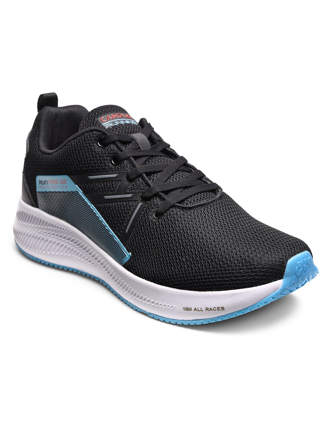 STRANGER Black Men's Running Shoes - Image 2