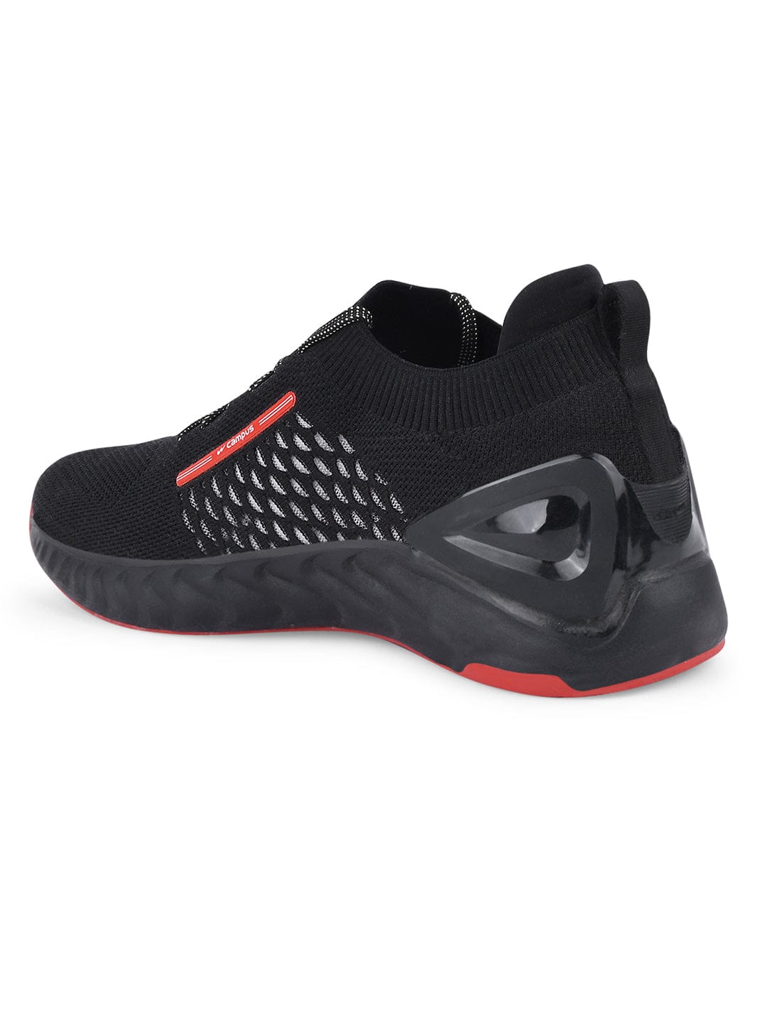 STREET-RUN Black Men's Running Shoes - Image 3