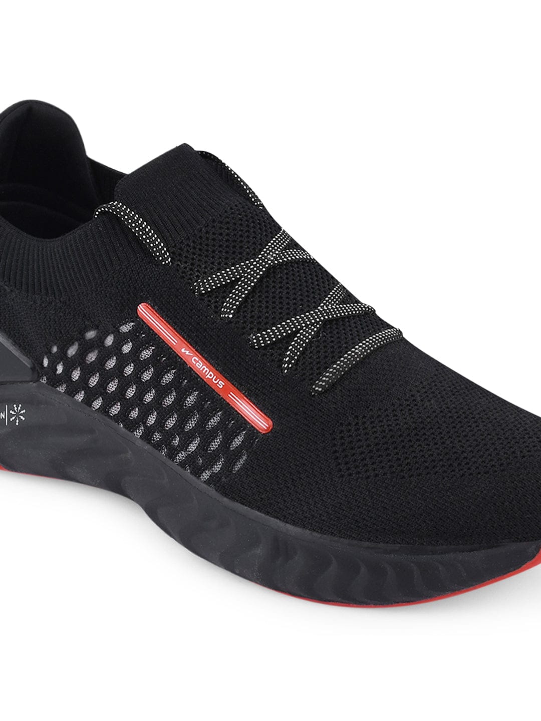 STREET-RUN Black Men's Running Shoes - Image 5