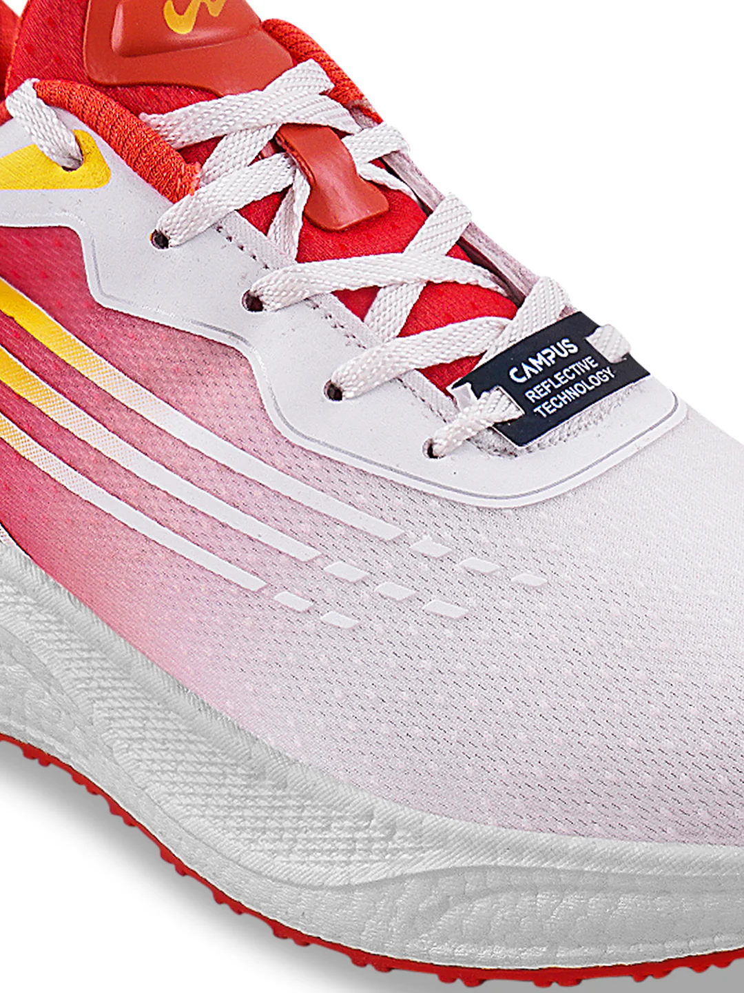 STRIDER White Men's Sports Shoes - Image 4