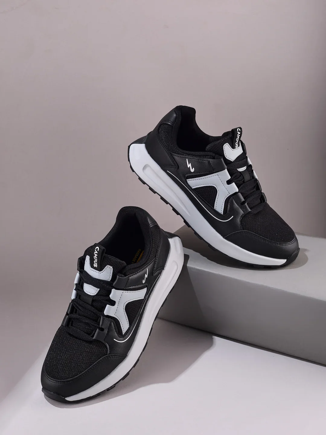 STROLLER Black Men's Sneakers - Image 7
