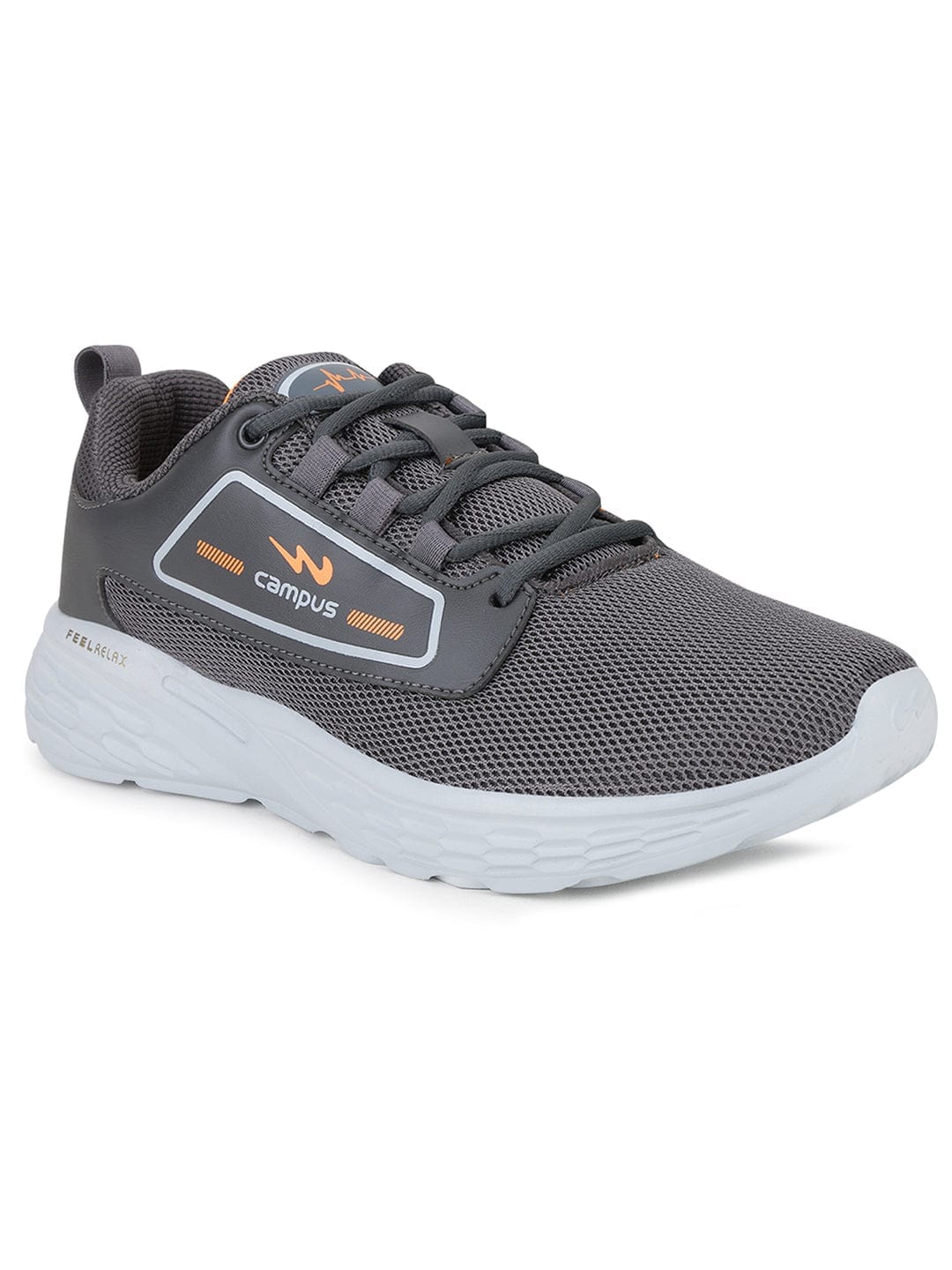 Strom Pro Grey Men's Running Shoes - Image 2