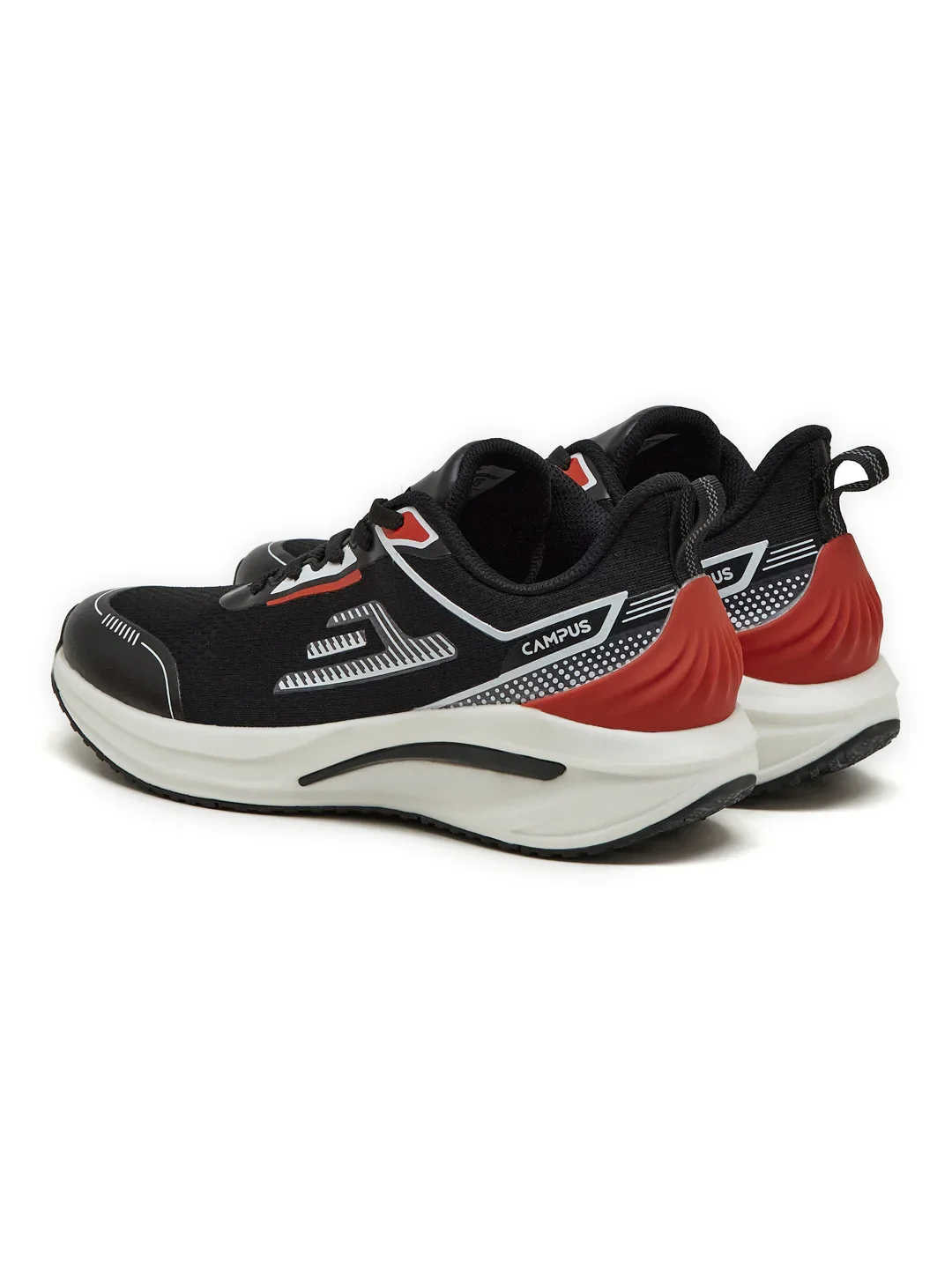 STRUT Black Men's Running Shoes - Image 5