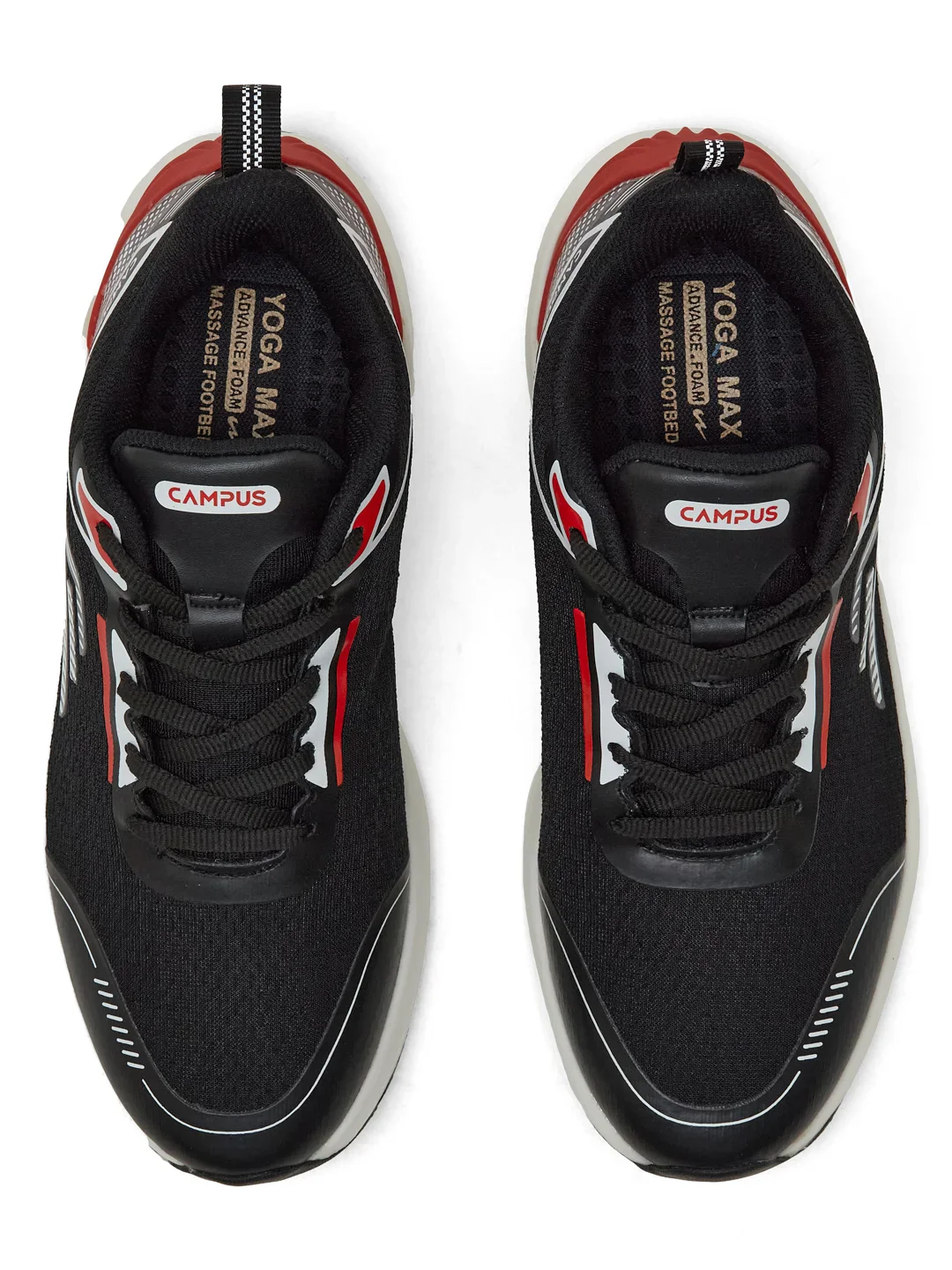 STRUT Black Men's Running Shoes - Image 6