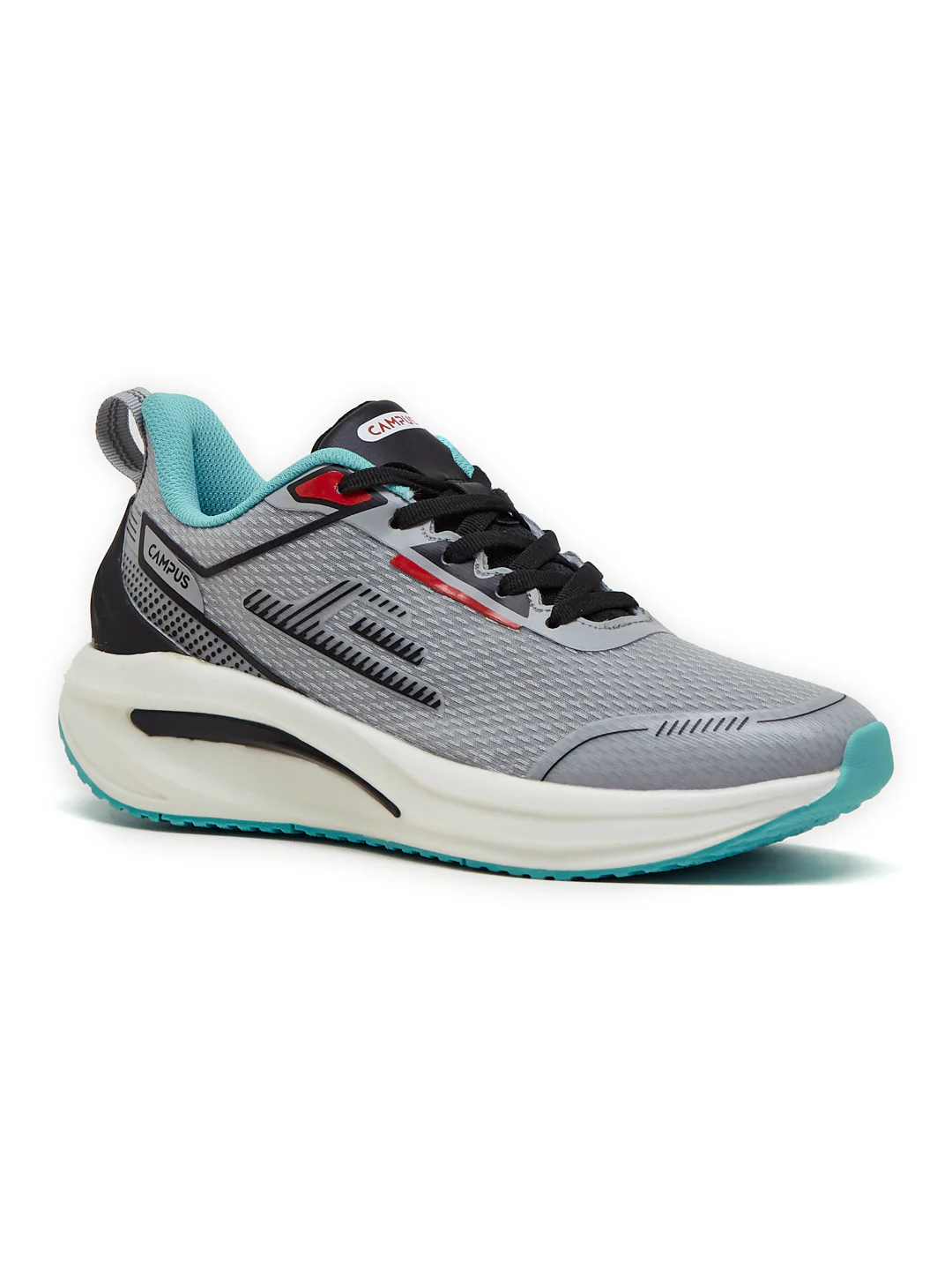 STRUT Grey Men's Running Shoes - Image 2