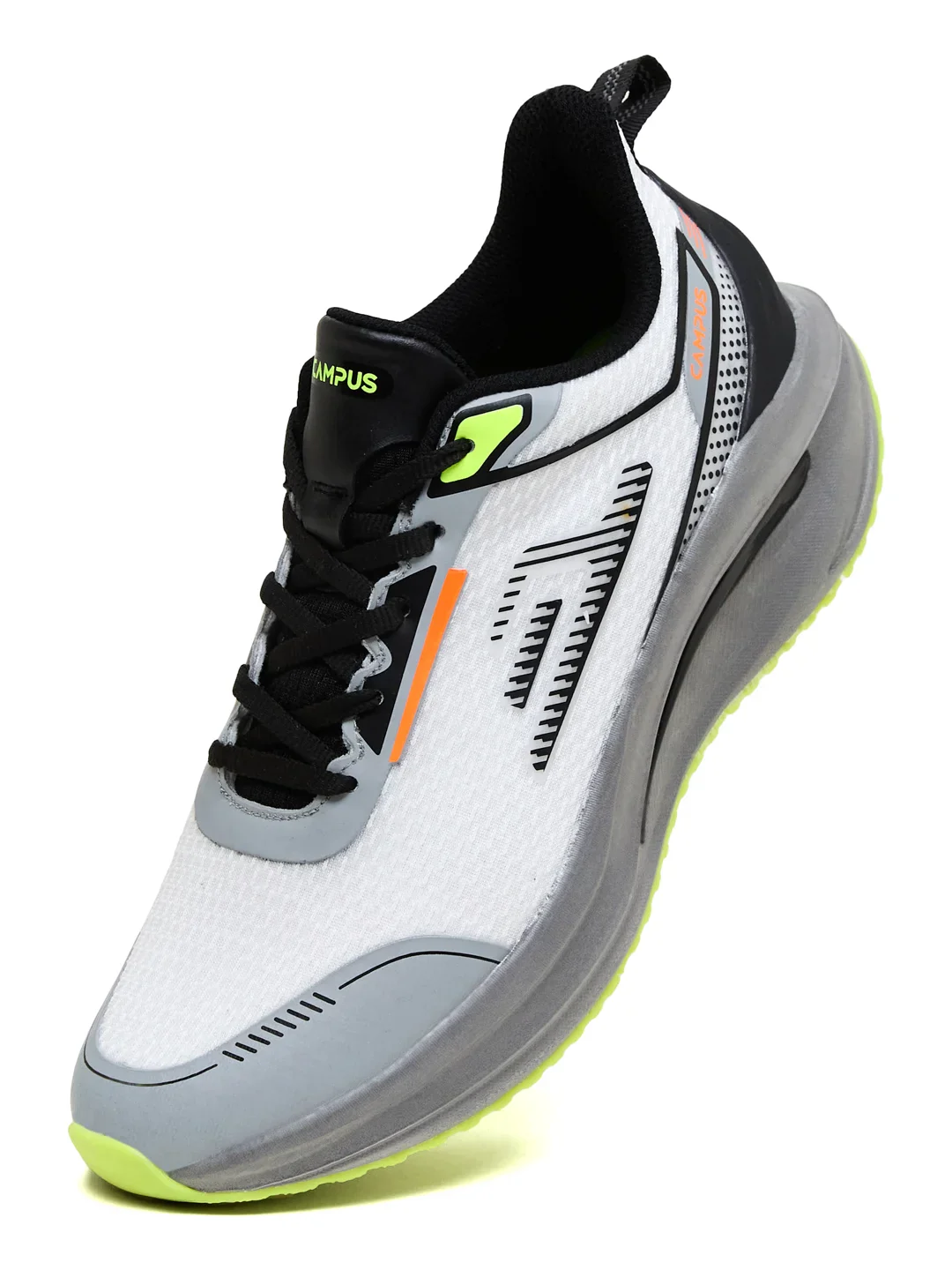 STRUT White Men's Running Shoes - Image 3