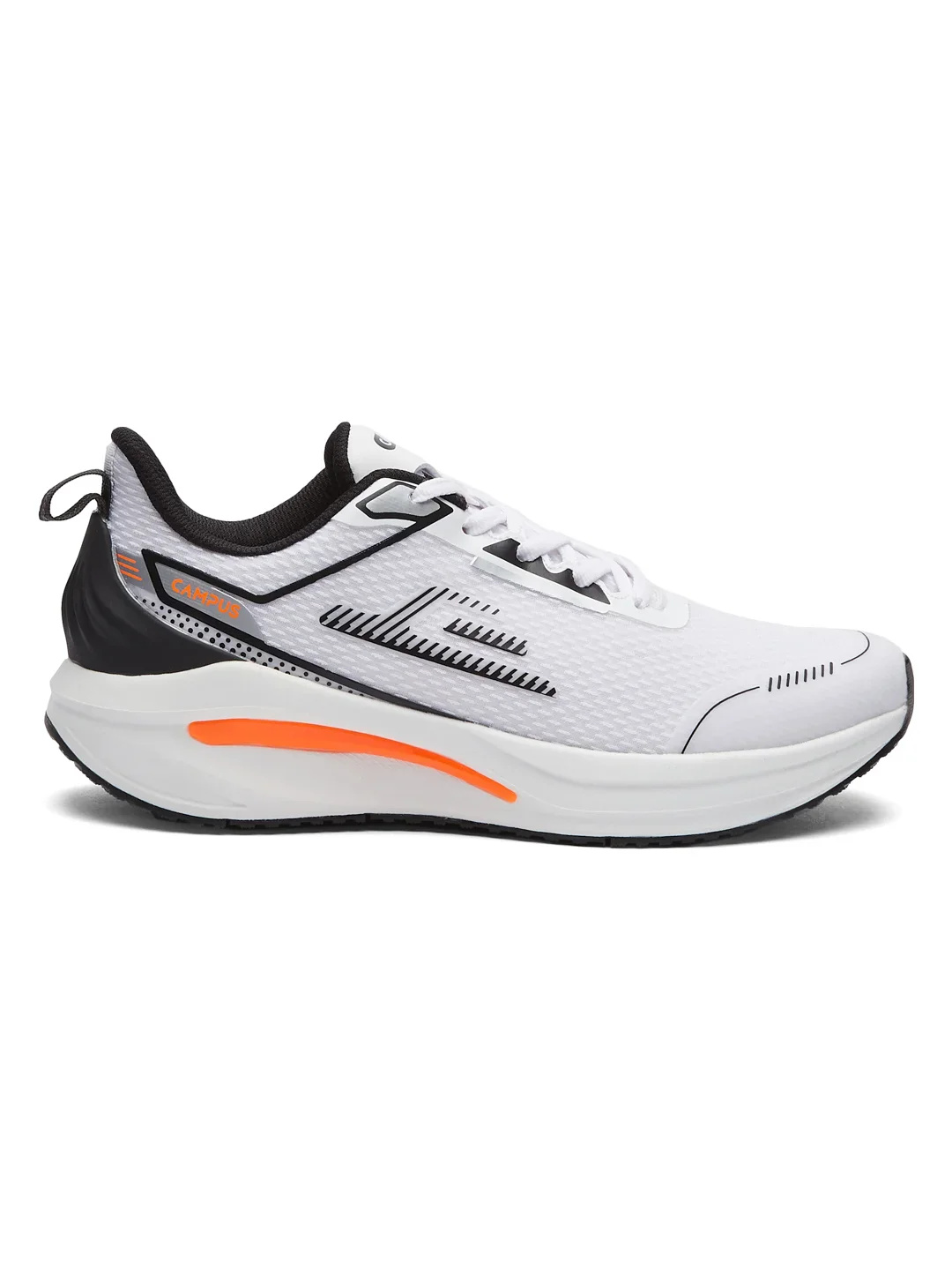 STRUT White Men's Running Shoes - Image 2