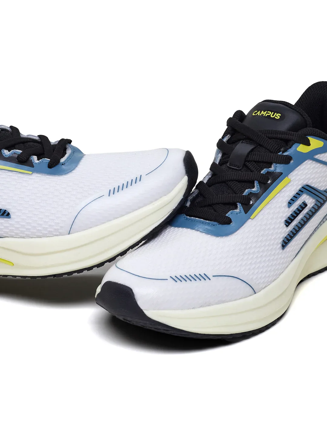 STRUT White Men's Running Shoes - Image 7
