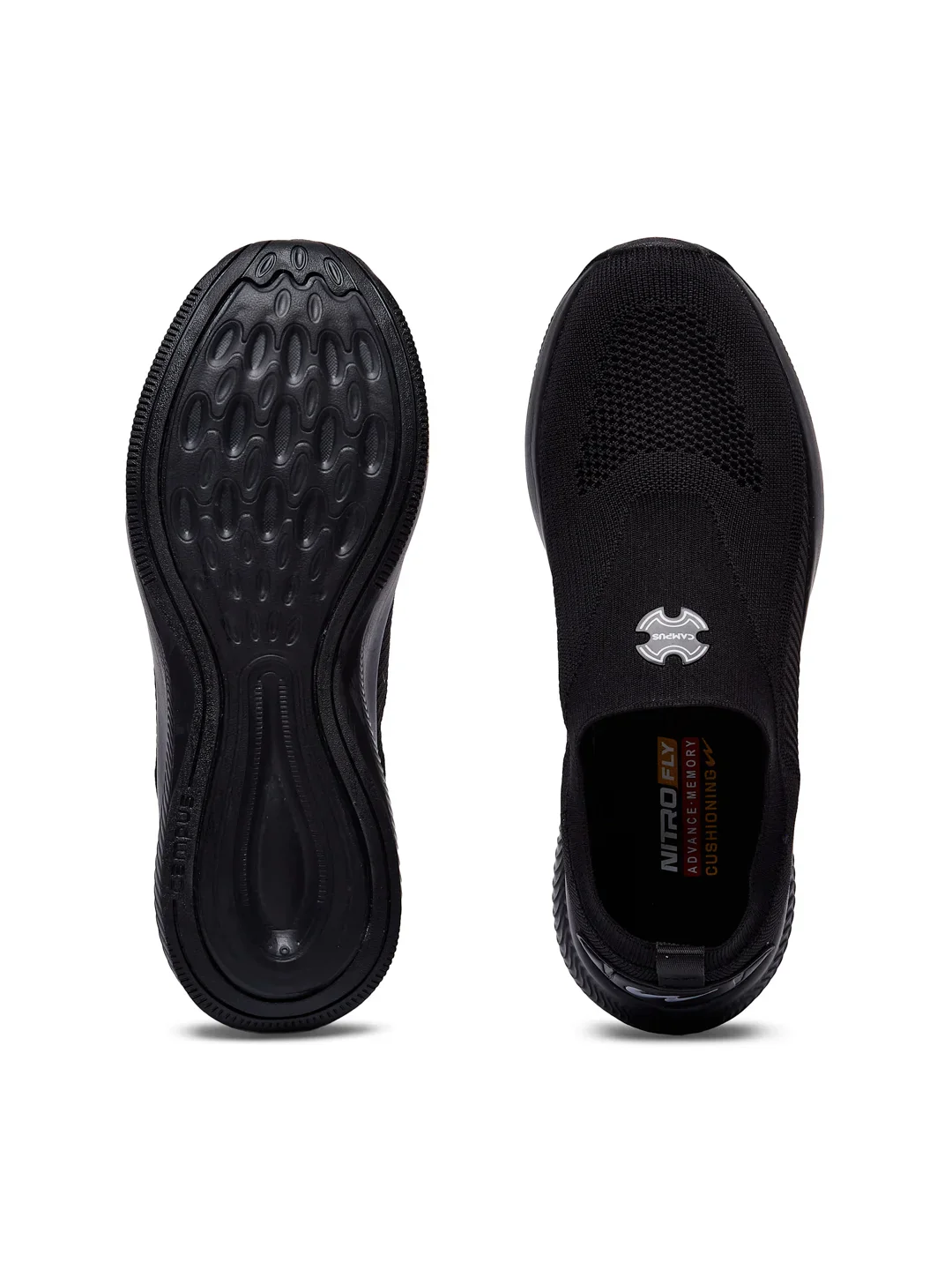SUAVE Black Women's Walking Shoes - Image 5