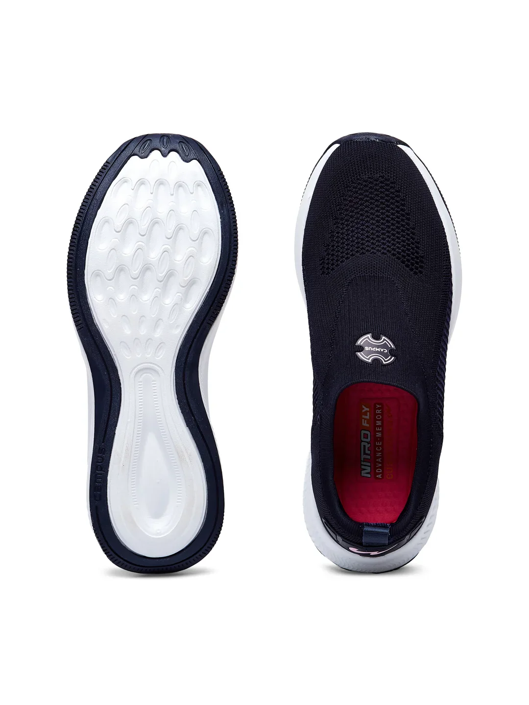 SUAVE Navy Women's Walking Shoes - Image 5