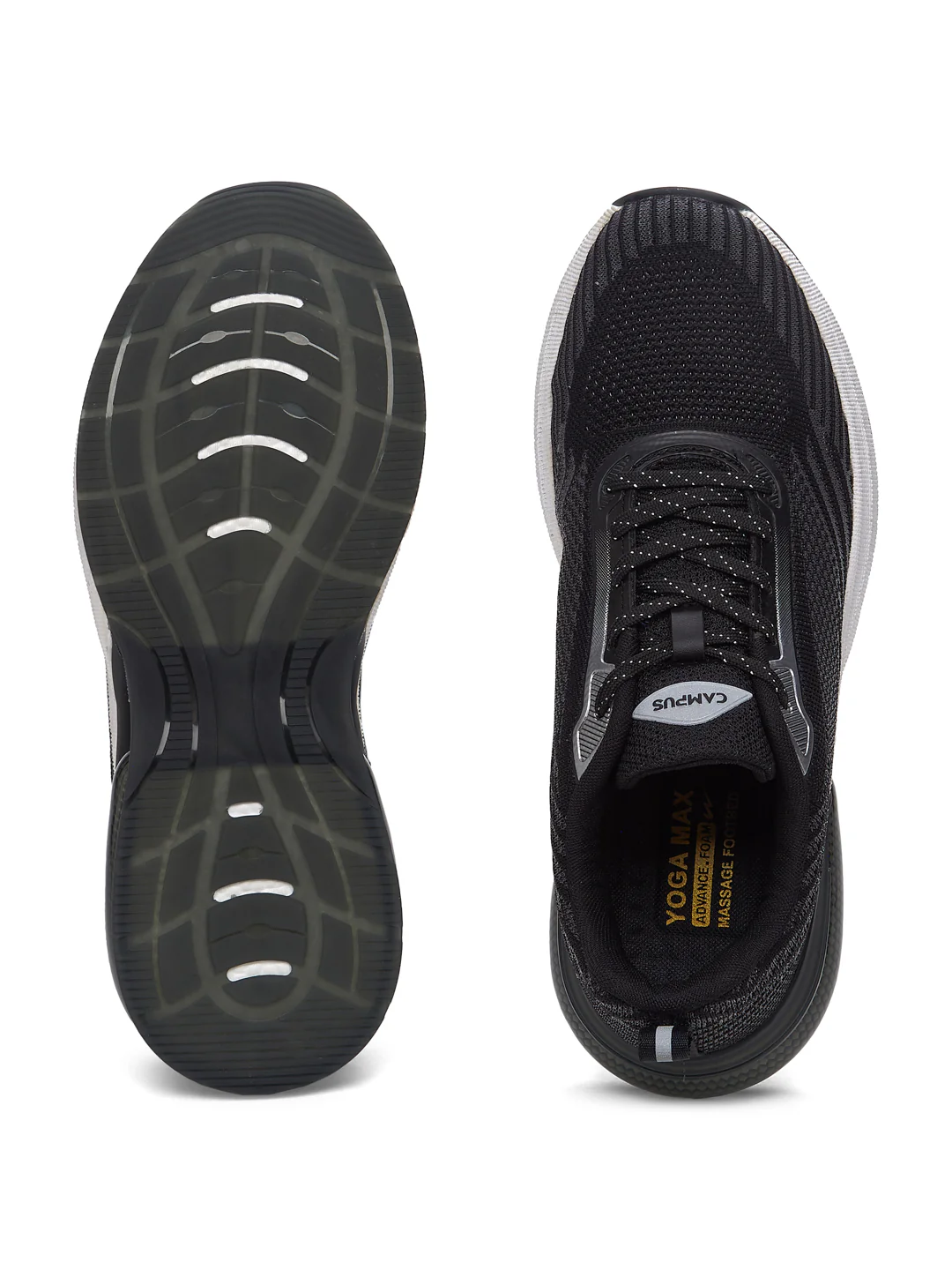 SUMMIT Black Men's Running Shoes - Image 4