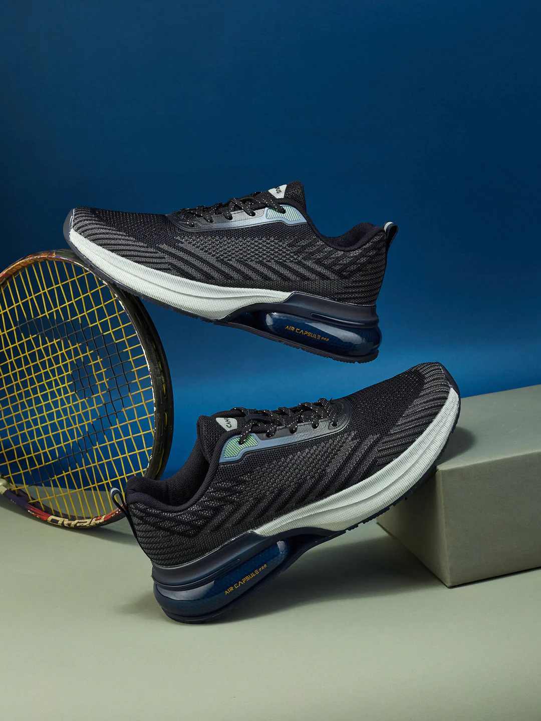 SUMMIT Navy Men's Running Shoes - Image 7