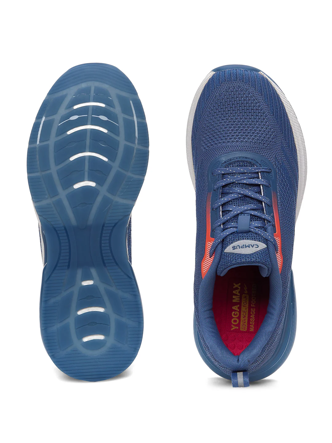 SUMMIT Blue Men's Running Shoes - Image 4