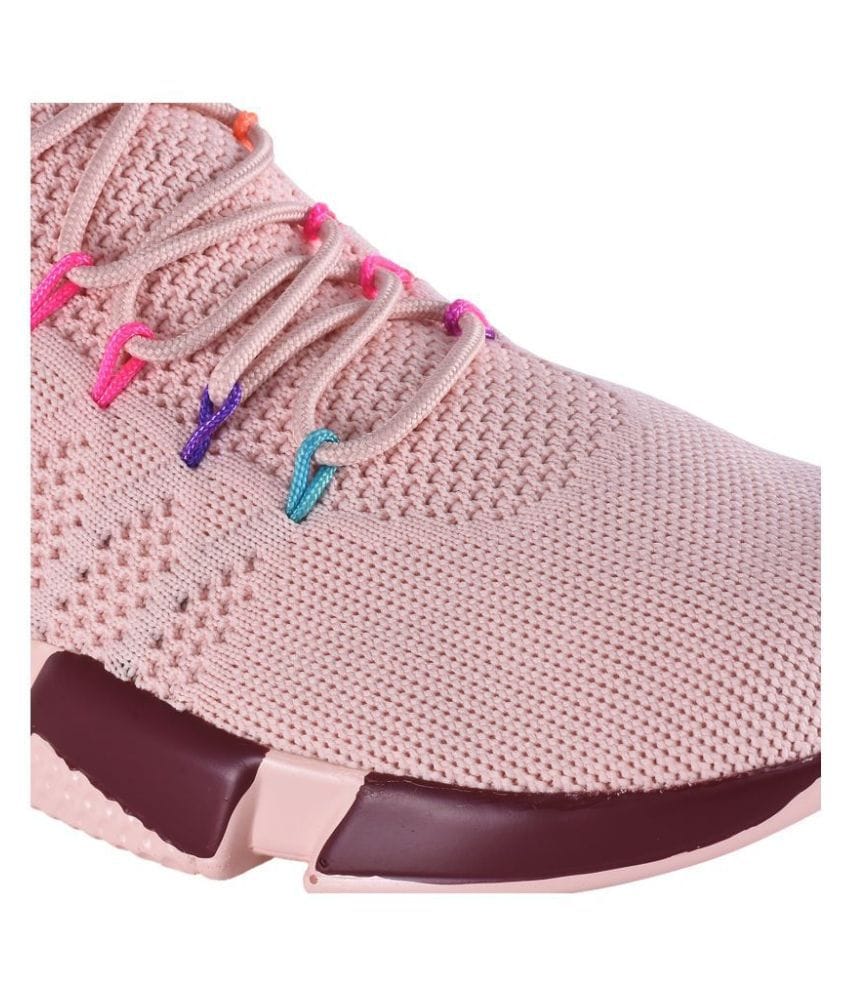 SUNSHINE Pink Women's Running Shoes - Image 4