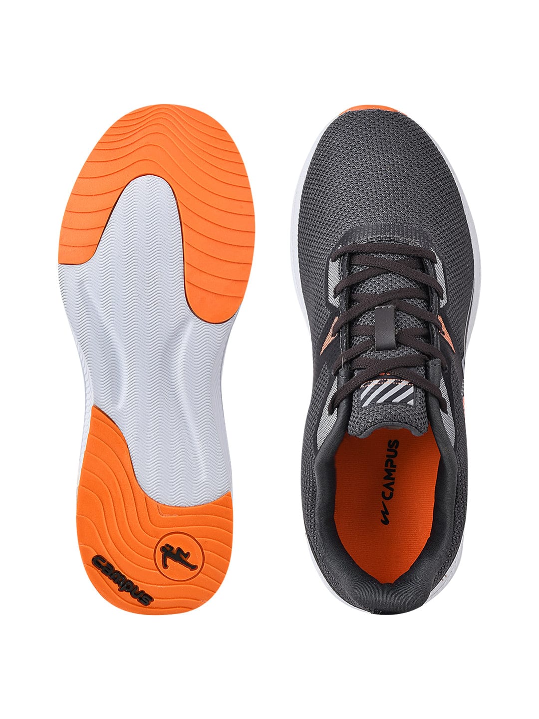 SURFUR Grey Men's Running Shoes - Image 4