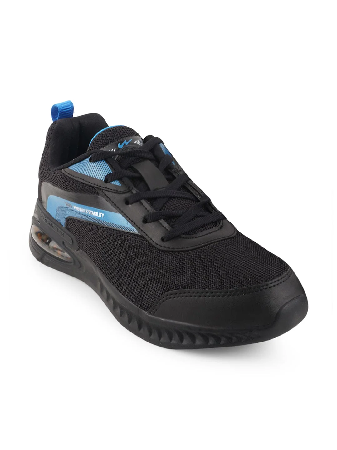 SWAGER Black Men's Running Shoes - Image 2