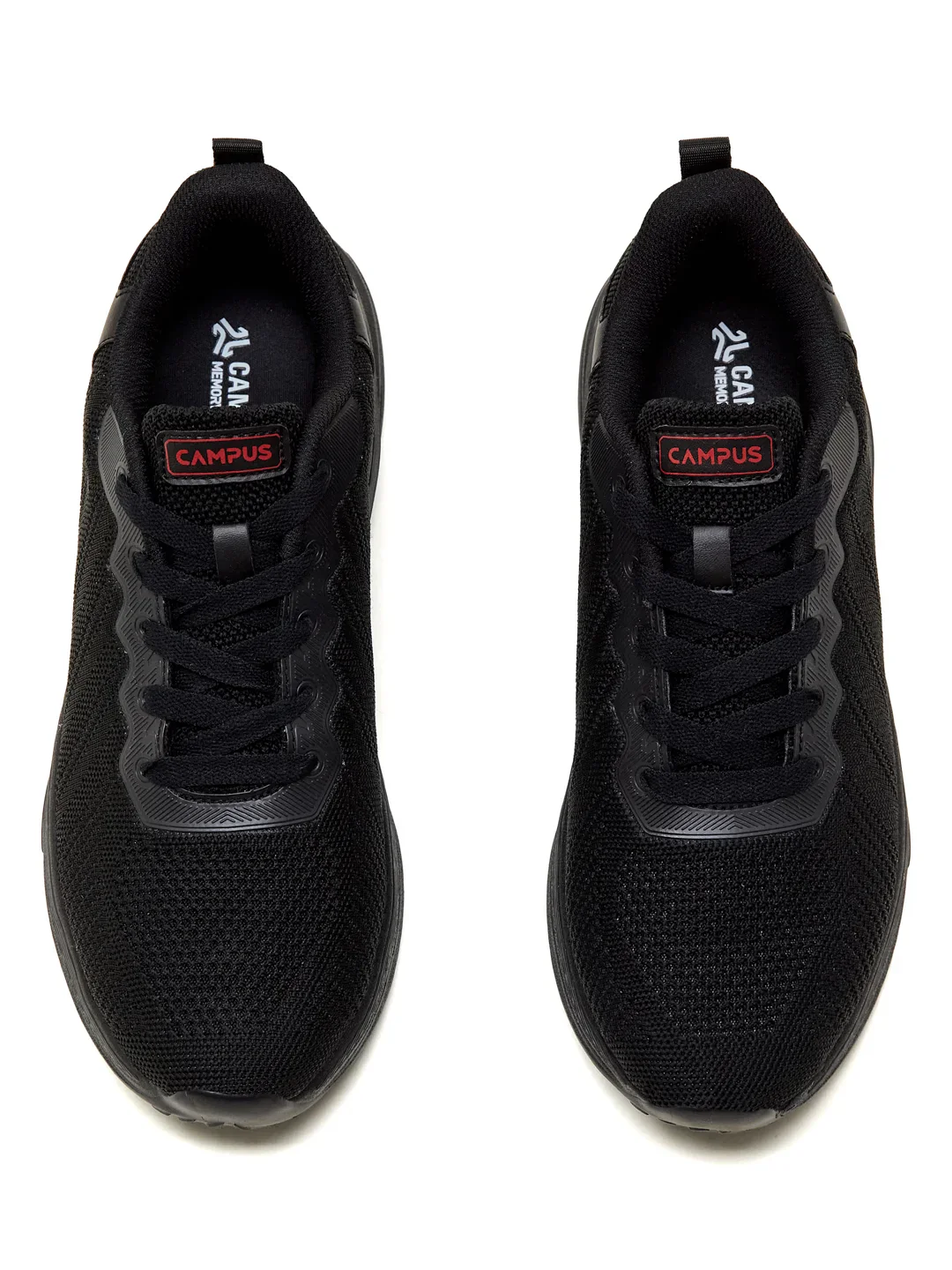 SWOON Black Men's Running Shoes - Image 5