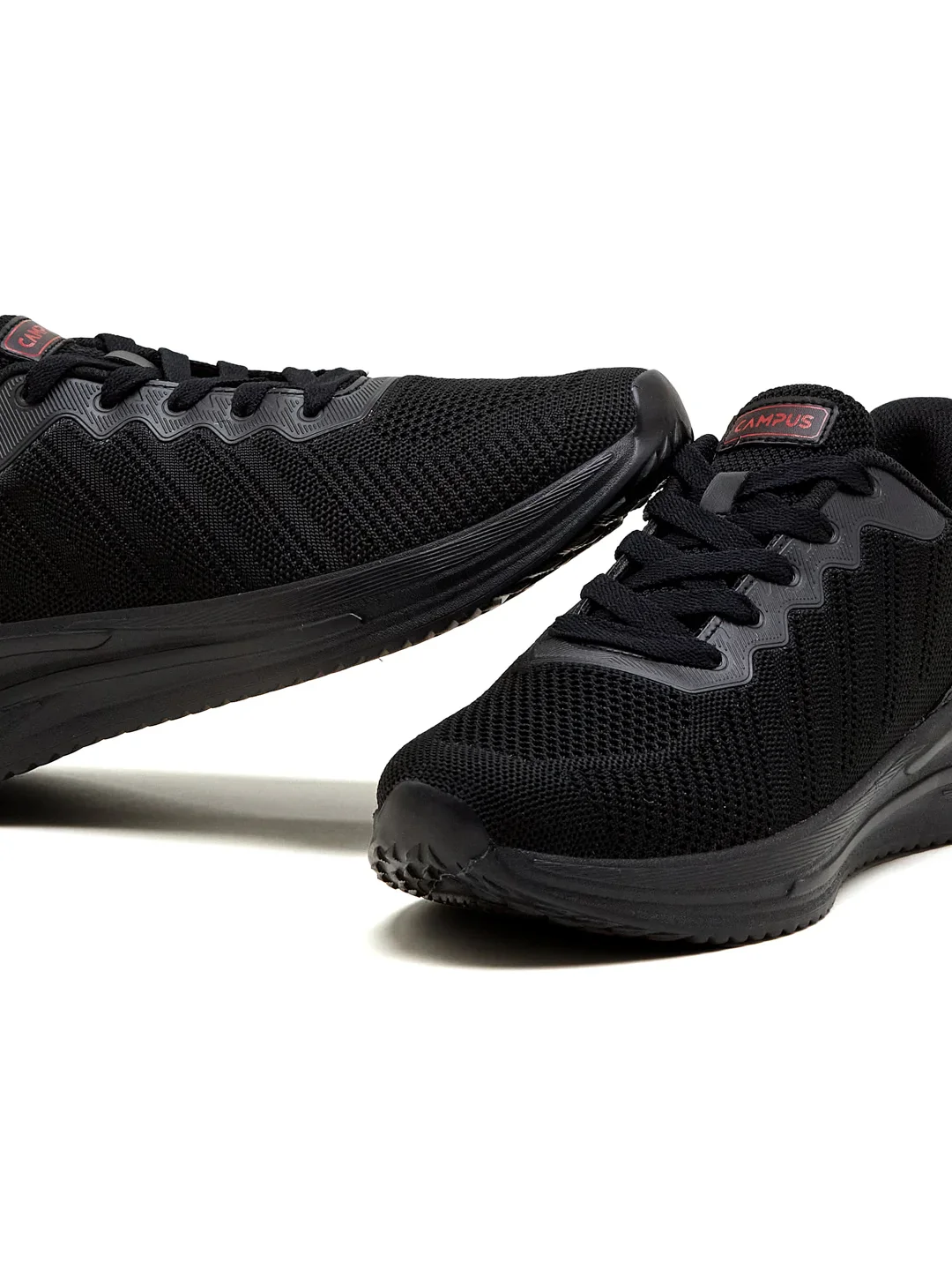 SWOON Black Men's Running Shoes - Image 6
