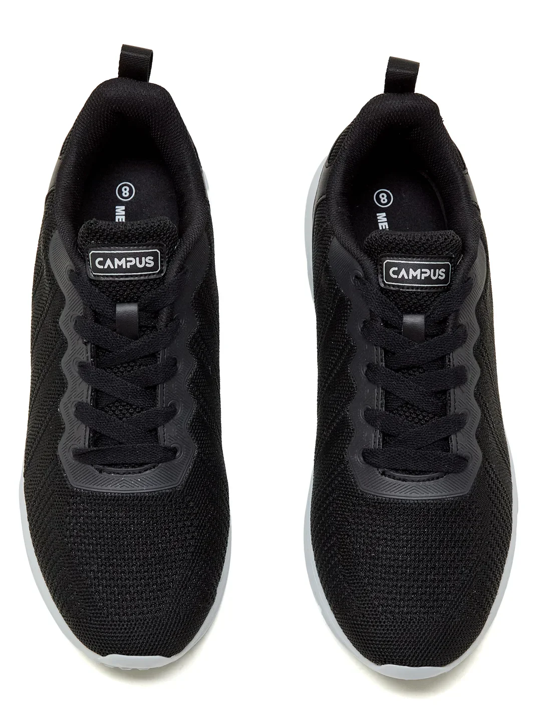 SWOON Black Men's Running Shoes - Image 6