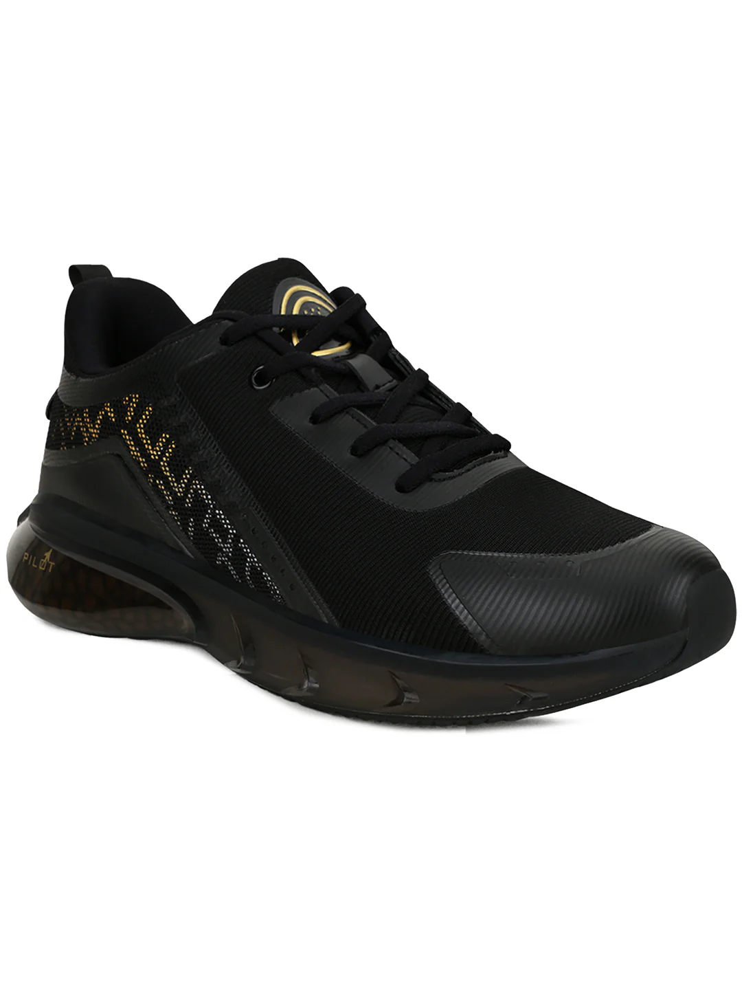 SYCLONE PRO Black Men's Running Shoes - Image 2
