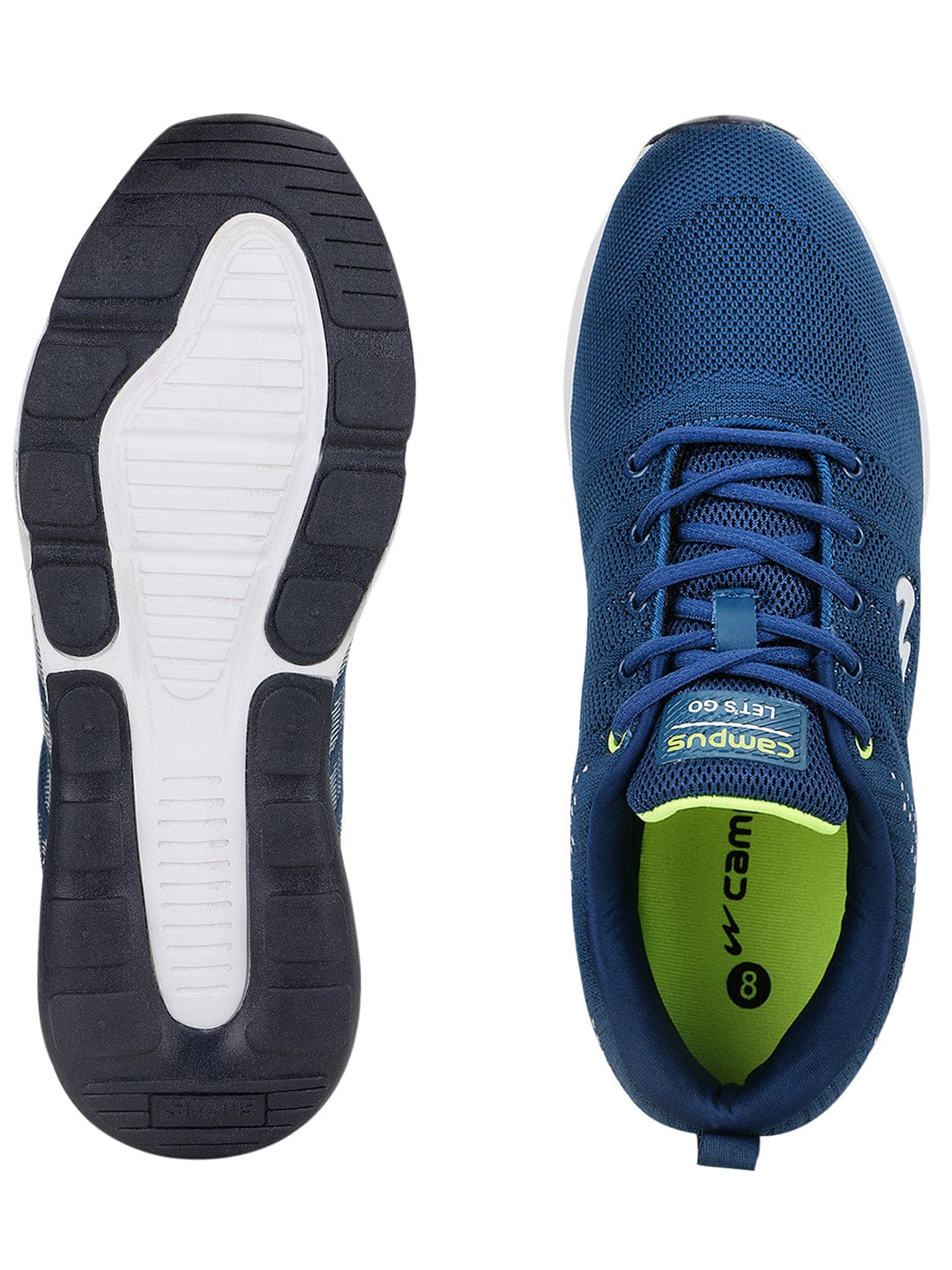 SYRUS Blue Men's Running Shoes - Image 4