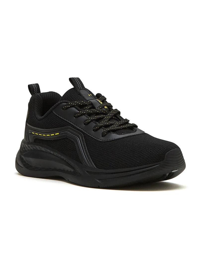 TACT Black Men's Running Shoes - Image 2