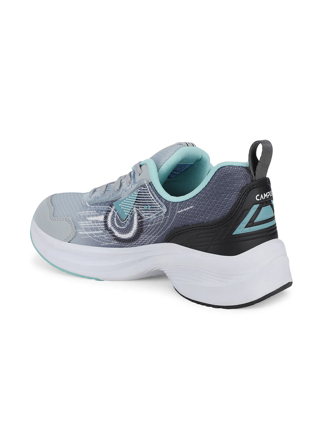 TECH CH Grey Child Sports Shoes - Image 3