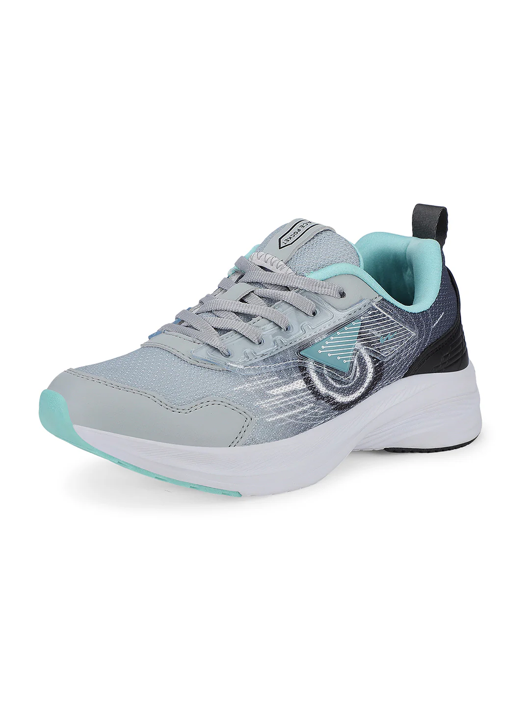 TECH CH Grey Child Sports Shoes - Image 6