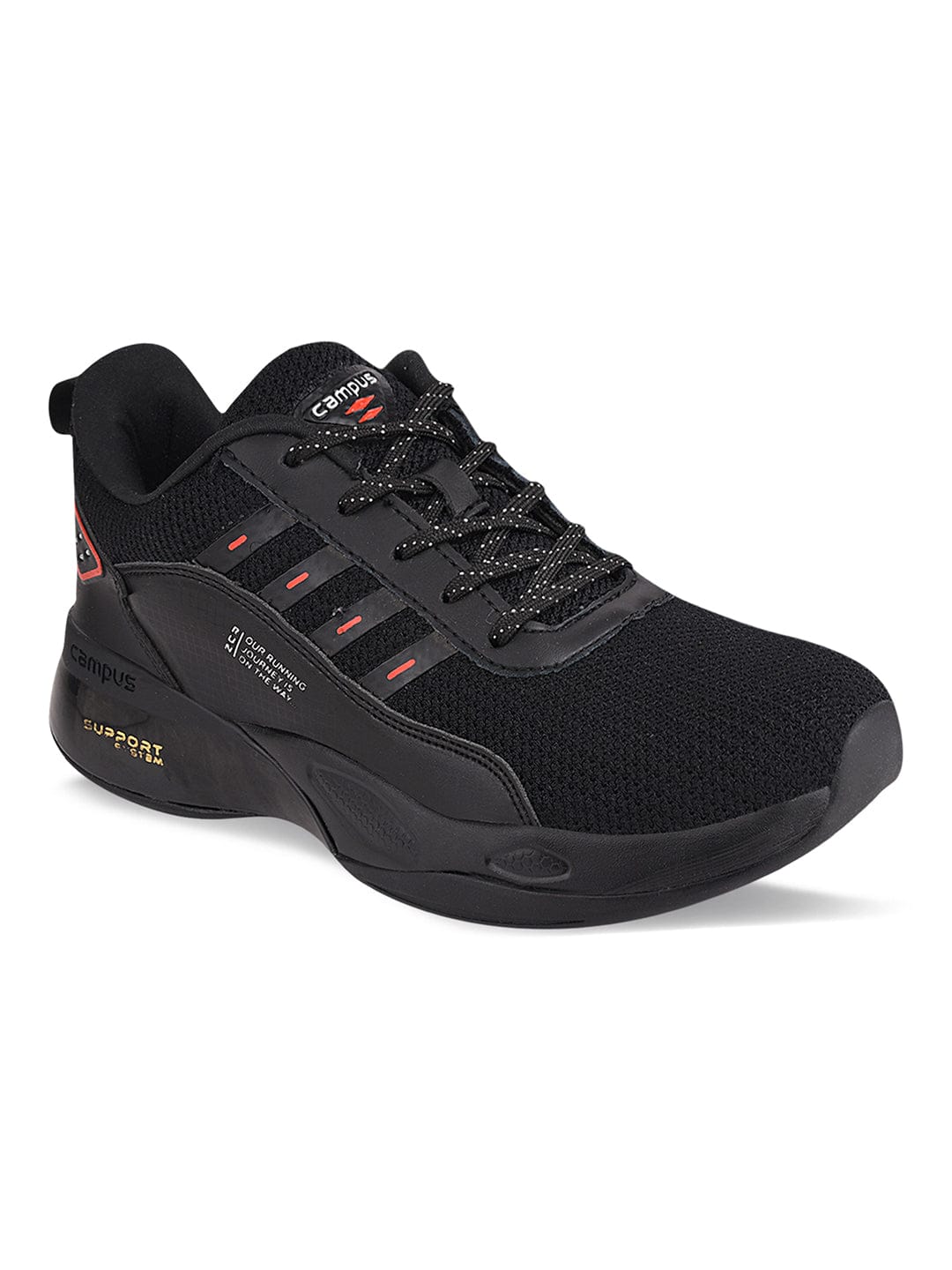 TERMINATOR N Black Men's Running Shoes - Image 3