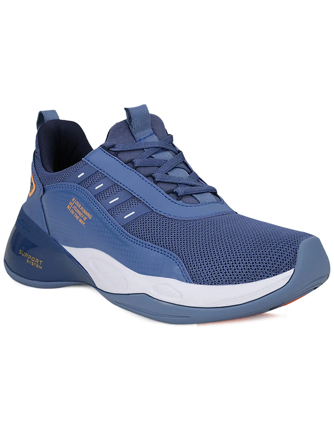 TERMINATOR Blue Men's Running Shoes - Image 2