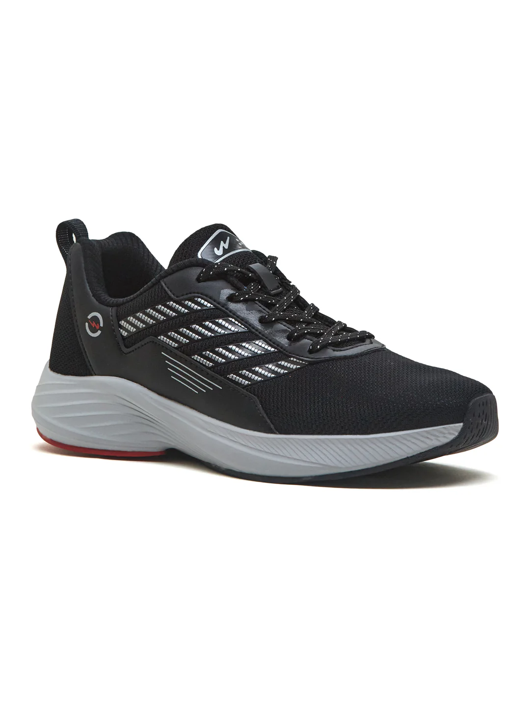 TESTER Black Men's Running Shoes - Image 2