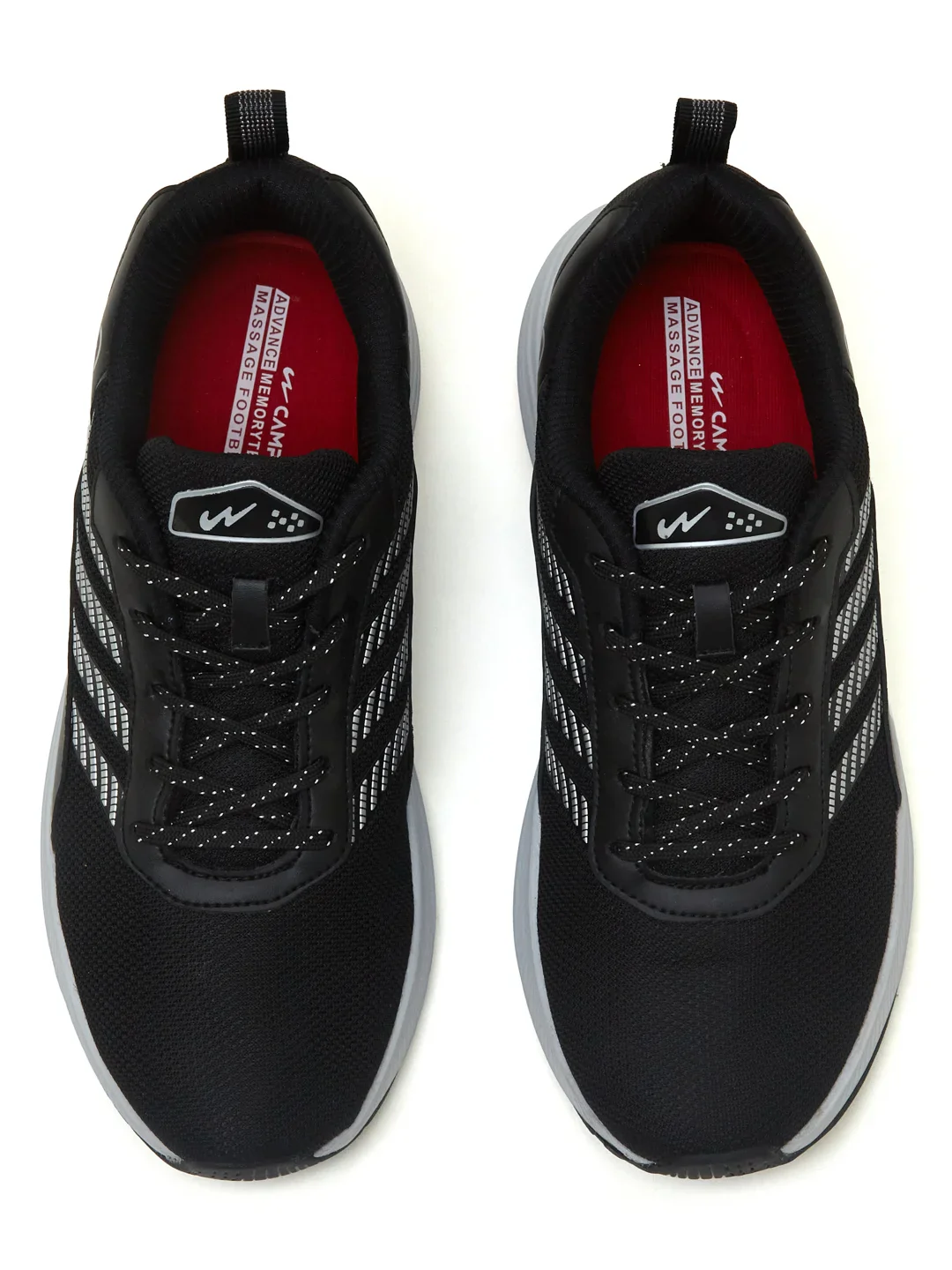 TESTER Black Men's Running Shoes - Image 6