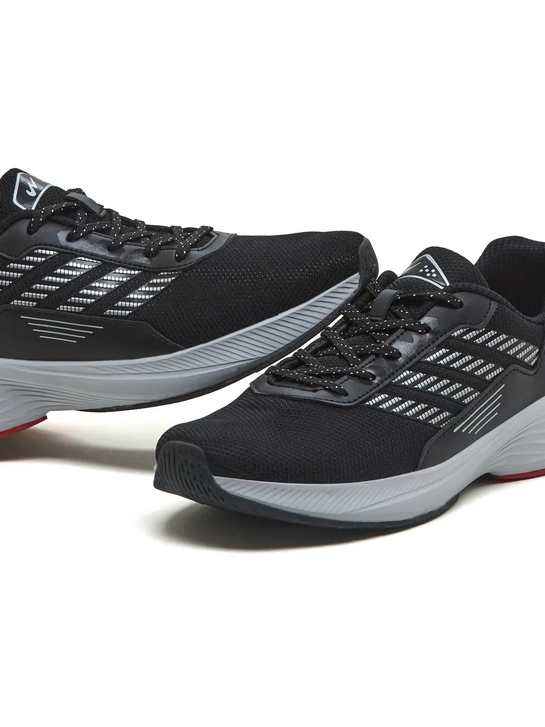 TESTER Black Men's Running Shoes - Image 7