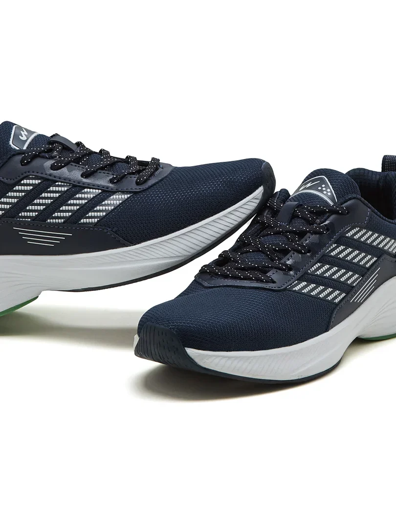 TESTER Navy Men's Running Shoes - Image 7