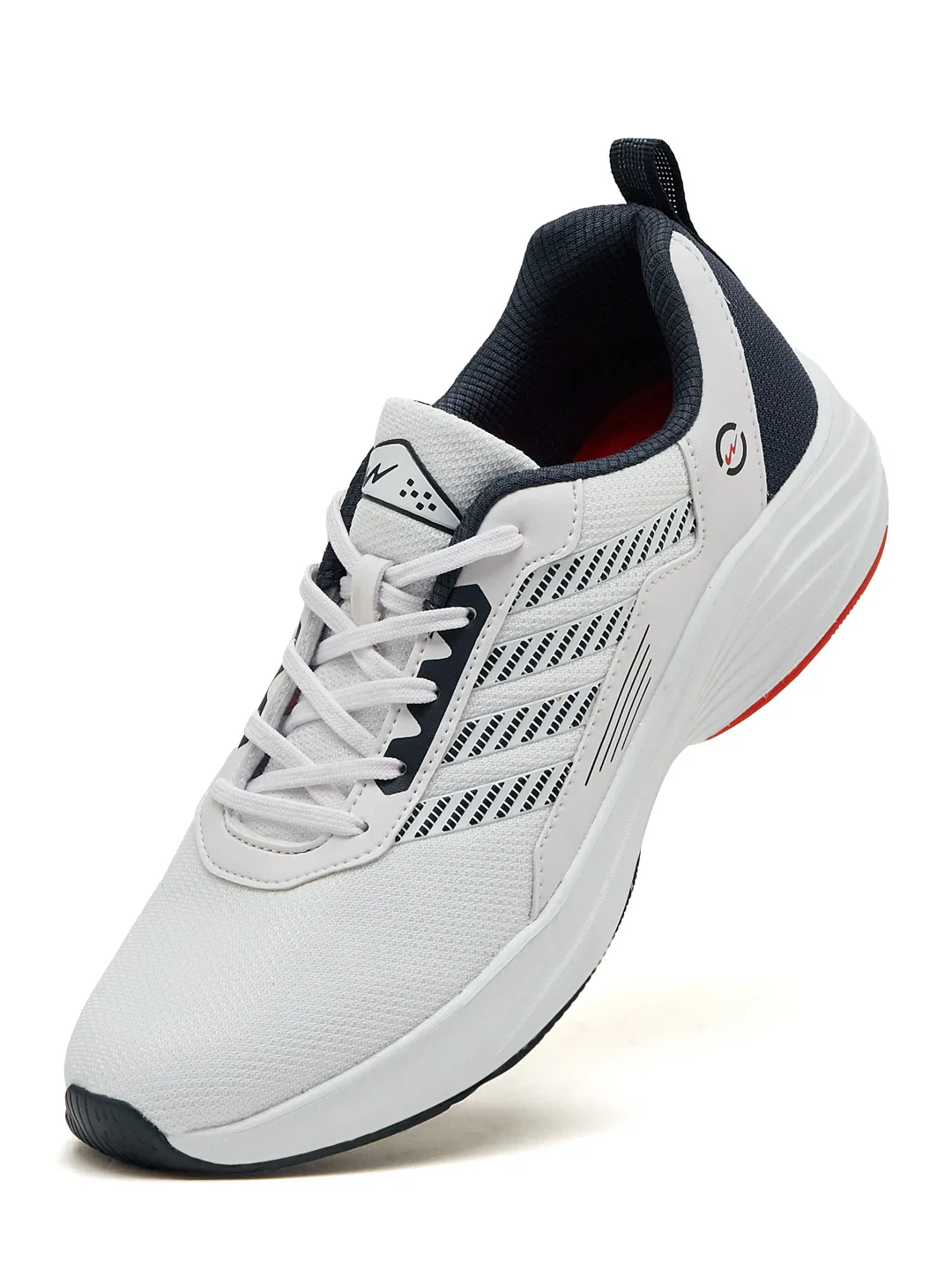 TESTER White Men's Running Shoes - Image 3