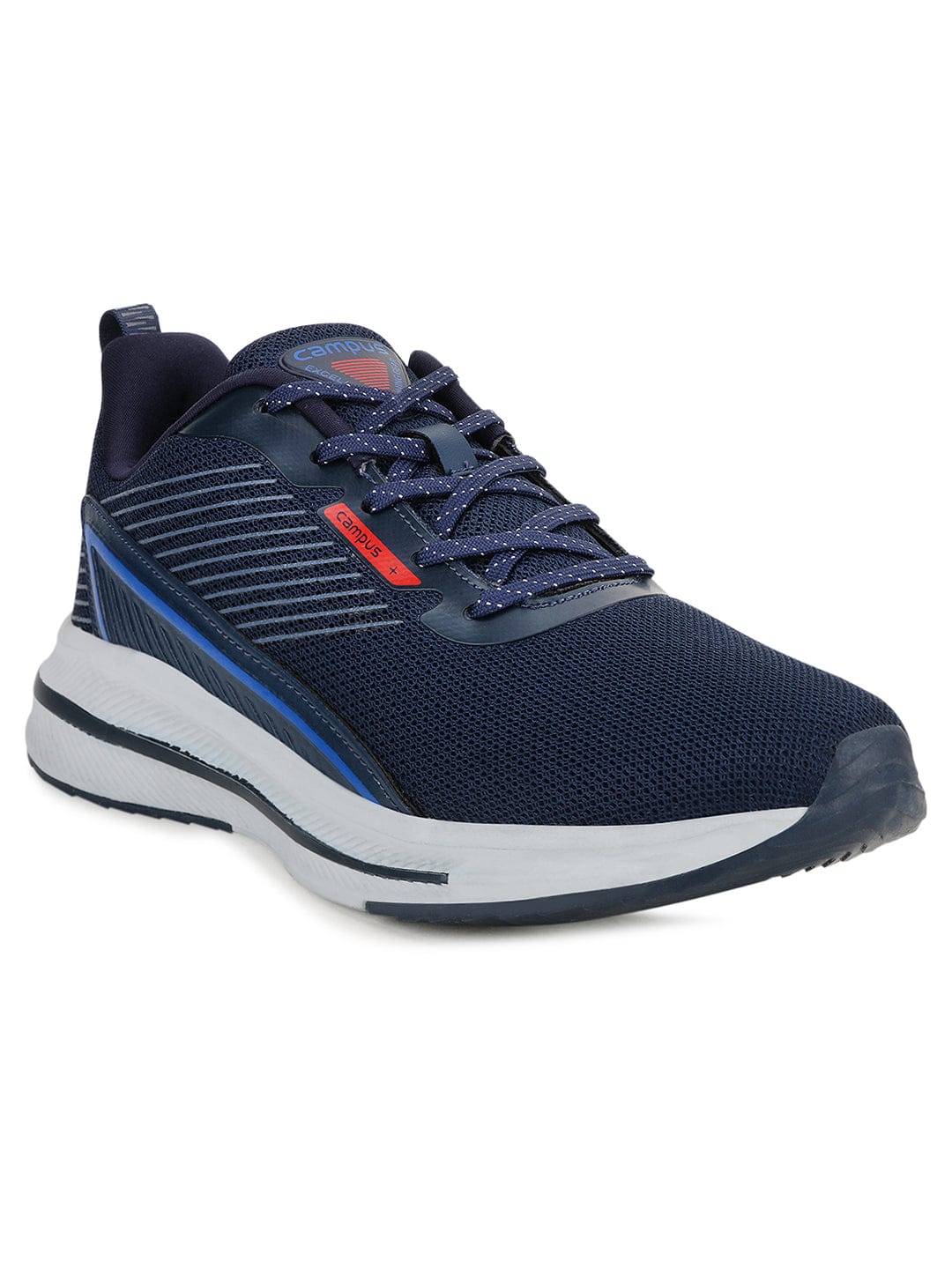 THRILL Navy  Men's Running Shoes - Image 2