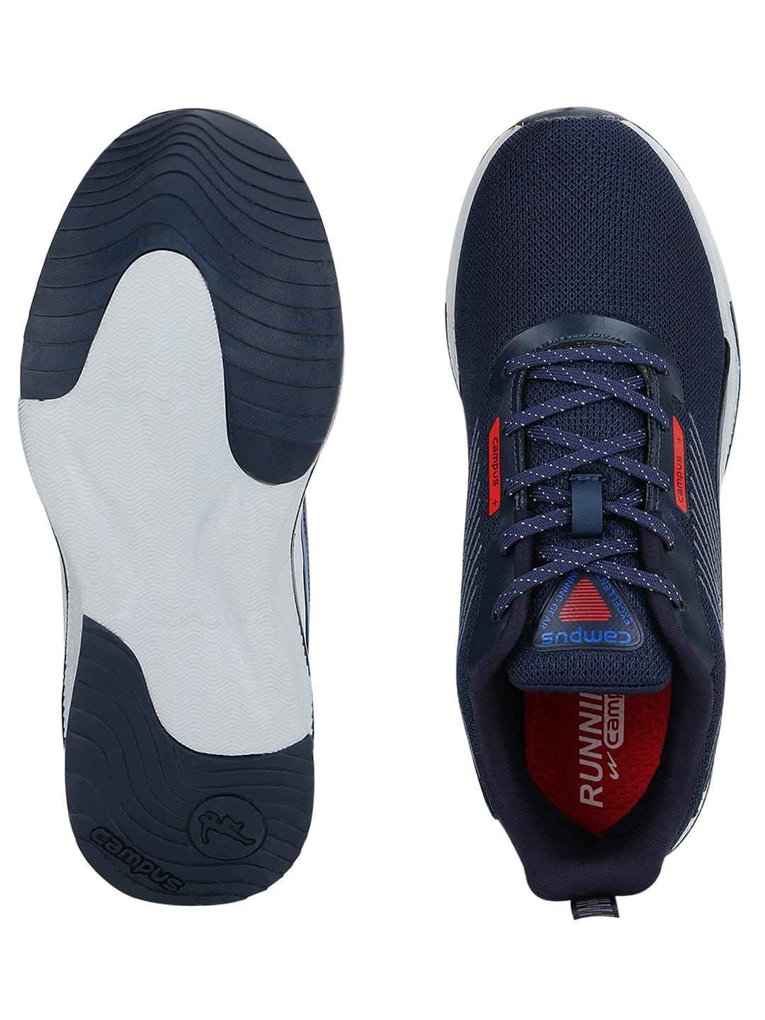 THRILL Navy  Men's Running Shoes - Image 4