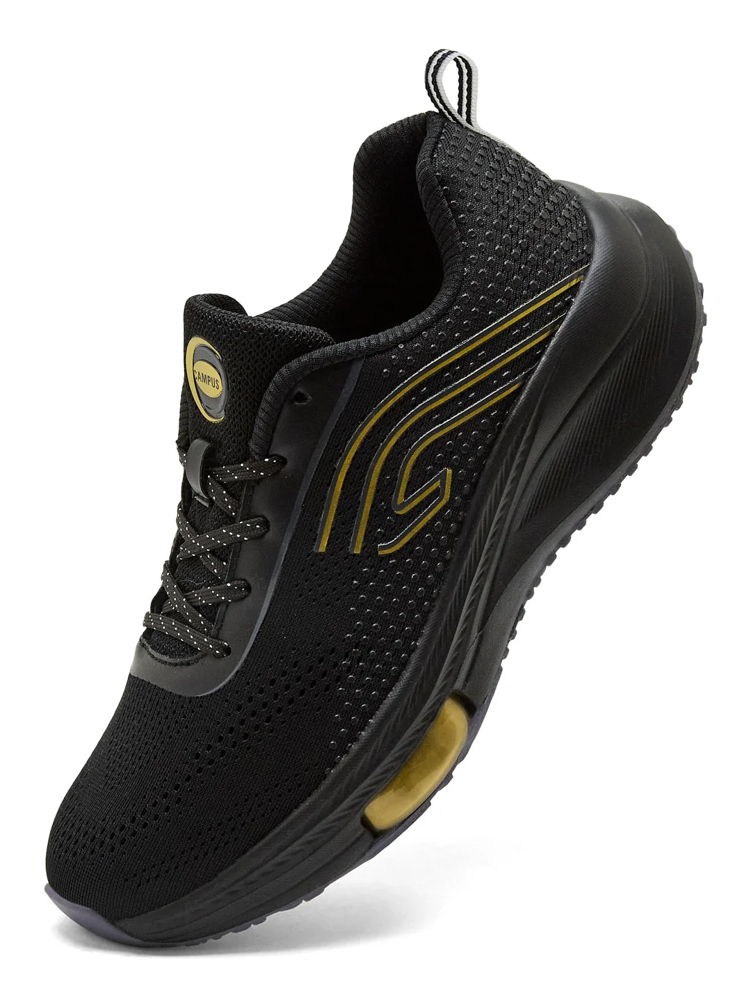 THROS Black Men's Running Shoes - Image 3