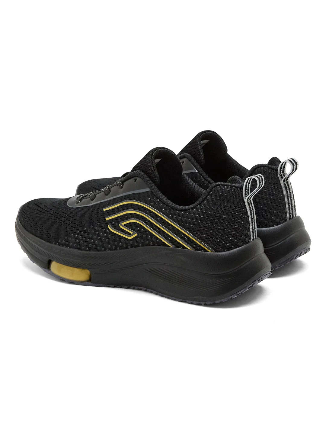 THROS Black Men's Running Shoes - Image 5